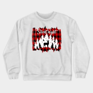 Silent Night Christmas Crewneck Sweatshirt